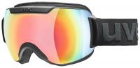 Очки горнолыжные Uvex 2022-23 Downhill 2000 FM S2 Blk M Dl/Rbw-Rose