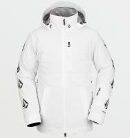 Сноубордическая КУРТКА М VOLCOM DEADLY STONES INS JACKET WHITE