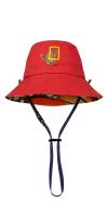 Панама детская из хлопка Buff Booney Hat Nesis Coral Pink Панама детская из хлопка Buff Booney Hat Nesis Coral Pink