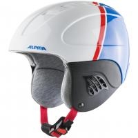 Детский горнолыжный шлем Alpina CARAT White/Red/Blue