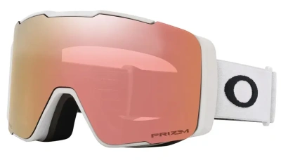 Горнолыжные очки со сменной линзой Oakley Line Miner PRO M MATTE WHITE Prizm Rose Gold & Prizm Sapph от магазина Адреналин