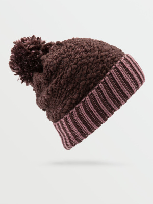 ШАПКА Ж VOLCOM CHALET BEANIE BLACK RED ШАПКА Ж VOLCOM CHALET BEANIE BLACK RED