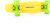 Скейтборд пластиковый TEMPISH Buffy T Yellow Скейтборд пластиковый TEMPISH Buffy T Yellow