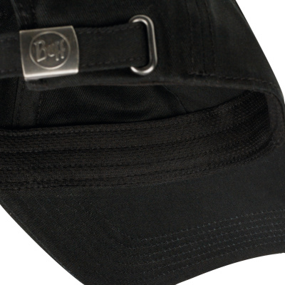 Кепка Buff Baseball Cap Solid Solid Black Кепка Buff Baseball Cap Solid Solid Black