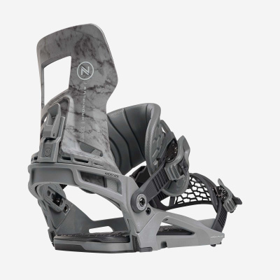 Крепления для сноуборда NIDECKER Kaon-Plus Cement Gray 2022-23
