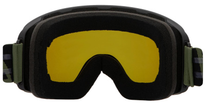Очки горнолыжные со сменной МАГНИТНОЙ линзой Salice 108DARWF Black/Gold DARW Gold + Light Radium   от магазина Адреналин