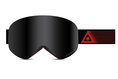 Горнолыжные очки со сменной линзой на магнитах ASHBURY HORNET BANDIT (DARK SMOKE/YELLOW)