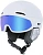 Горнолыжный шлем с визором Alpina Alto Q-Lite White Matt (Blue Revo)  от магазина Адреналин