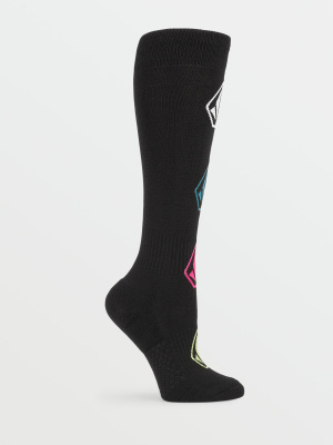 Носки для сноуборда Ж VOLCOM SHERWOOD SOCK BLACK 2021 Носки для сноуборда Ж VOLCOM SHERWOOD SOCK BLACK 2021
