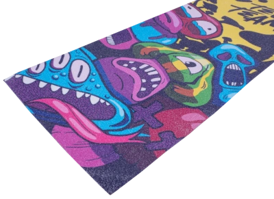 Шкурка для трюкового самоката TechTeam  Mushrooms  610x170 от магазина Адреналин