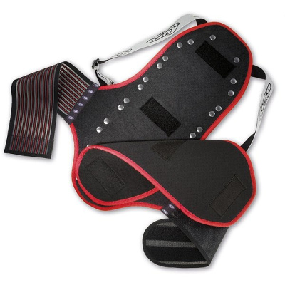 Защита спины NIDECKER Back Support With Body Belt (< mt. 1,75) Black/Red