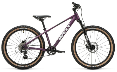 Подростковый велосипед Welt Brave 2.0 24 HD Deep Purple от магазина Адреналин