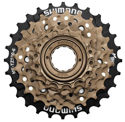 Трещотка Shimano Tourney, MF-TZ500, 6 скор, 14-28