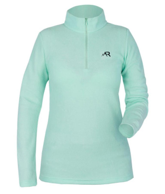 Флисовая кофта женская молния 1/4 Rosomaha мятный Флисовая кофта женская молния 1/4 Rosomaha мятный