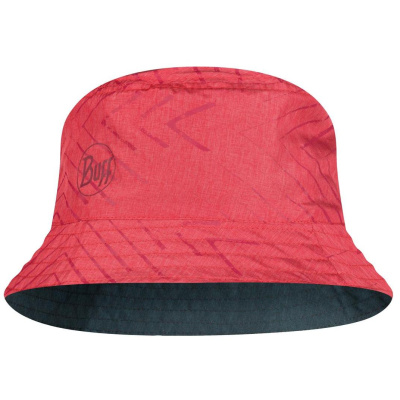 Панама Buff Travel Bucket Hat Collage Red-Black Панама Buff Travel Bucket Hat Collage Red-Black