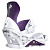 Крепления для сноуборда женские Jones Women's Aurora Deep Purple/White от магазина Адреналин