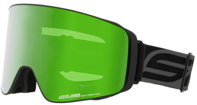 Очки горнолыжные со сменной МАГНИТНОЙ линзой Salice 106DARWF Black Charcoal/Darw Green