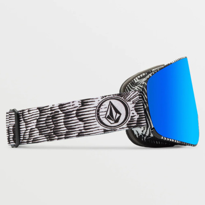Картинка Очки горнолыжные со сменной линзой VOLCOM ODYSSEY JAMIE LYNN BLUE CHROME Lens/ YELLOW bonus lens от магазина Адреналин Очки горнолыжные со сменной линзой VOLCOM ODYSSEY JAMIE LYNN BLUE CHROME Lens/ YELLOW bonus lens от магазина Адреналин