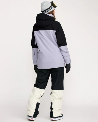 Сноубордическая женская куртка VOLCOM SHELTER 20K 3D STRETCH JACKET LAVENDER AURA от магазина Адреналин