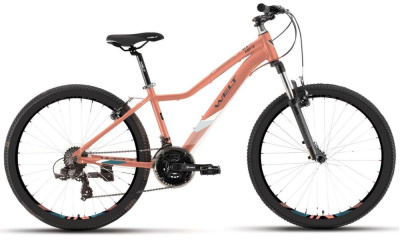 Велосипед подростковый Welt Floxy 1.0 V 26 2022_Peach Coral Велосипед подростковый Welt Floxy 1.0 V 26 2022_Peach Coral