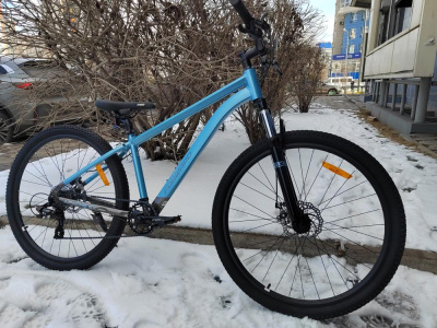 Горный велосипед FORWARD APACHE SX 27,5  2026 светлый серо-голубой / тёмно-серый