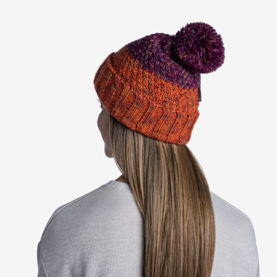 Шапка Buff Knitted & Fleece Band Hat Janna Fuchsia