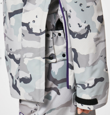 КУРТКА сноубордическая-анорак Oakley TNP HOLLY ANORAK B1B CAMO GREY