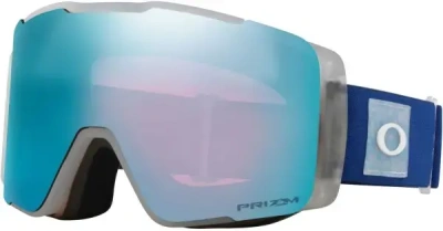 Горнолыжные очки со сменной линзой Oakley Line Miner PRO M CRYSTAL BLUE Prizm Sapphire & Prizm Iced Горнолыжные очки со сменной линзой Oakley Line Miner PRO M CRYSTAL BLUE Prizm Sapphire & Prizm Iced