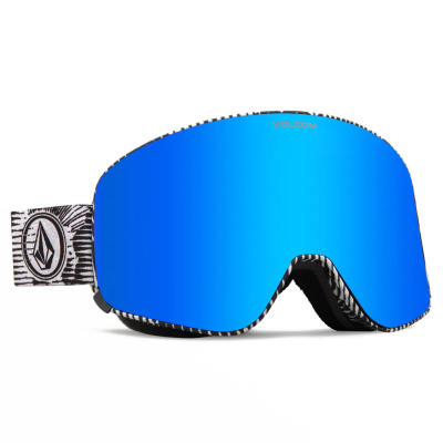 Картинка Очки горнолыжные со сменной линзой VOLCOM ODYSSEY JAMIE LYNN BLUE CHROME Lens/ YELLOW bonus lens от магазина Адреналин Очки горнолыжные со сменной линзой VOLCOM ODYSSEY JAMIE LYNN BLUE CHROME Lens/ YELLOW bonus lens от магазина Адреналин