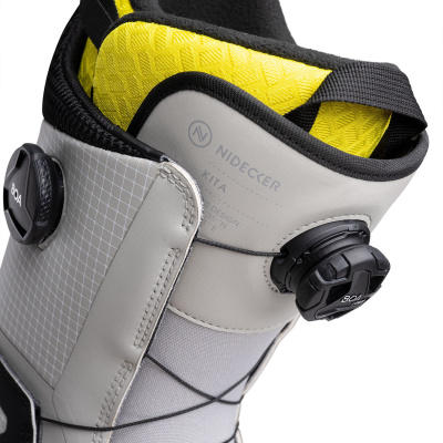 Картинка Ботинки для сноуборда NIDECKER Kita Gray от магазина Адреналин Ботинки для сноуборда NIDECKER Kita Gray от магазина Адреналин