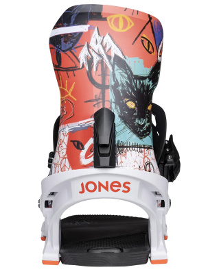 Картинка Крепления для сноуборда Jones Meteorite Rallycat White от магазина Адреналин Крепления для сноуборда Jones Meteorite Rallycat White от магазина Адреналин