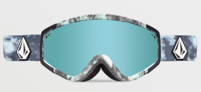 Картинка Очки горнолыжные со сменной линзой VOLCOM  ATTUNGA SPRITZ/BLACK ICE CHROME Lens/DARK GREY bonus lens от магазина Адреналин Очки горнолыжные со сменной линзой VOLCOM  ATTUNGA SPRITZ/BLACK ICE CHROME Lens/DARK GREY bonus lens от магазина Адреналин
