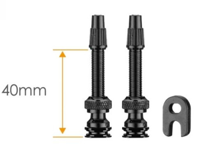 Ниппель бескамерный Ciclovation Advanced Tubeless Valve Stem 40mm Black