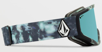 Картинка Очки горнолыжные со сменной линзой VOLCOM  ATTUNGA SPRITZ/BLACK ICE CHROME Lens/DARK GREY bonus lens от магазина Адреналин Очки горнолыжные со сменной линзой VOLCOM  ATTUNGA SPRITZ/BLACK ICE CHROME Lens/DARK GREY bonus lens от магазина Адреналин