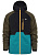 Куртка сноубордическая М Horsefeathers  CROWN JACKET (dark olive/tile blue) от магазина Адреналин