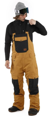 Полукомбинезон сноубордический М Horsefeathers MEDLER PANTS (spruce yellow) от магазина Адреналин