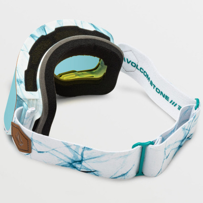 Картинка Очки горнолыжные со сменной линзой VOLCOM ODYSSEY WHITE ICE ICE CHROME Lens/ DARK GREY bonus lens от магазина Адреналин Очки горнолыжные со сменной линзой VOLCOM ODYSSEY WHITE ICE ICE CHROME Lens/ DARK GREY bonus lens от магазина Адреналин