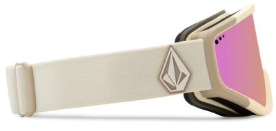 Картинка Очки горнолыжные со сменной линзой VOLCOM  ATTUNGA KHAKIEST/SAND PINK CHROME Lens/YELLOW bonus lens от магазина Адреналин Очки горнолыжные со сменной линзой VOLCOM  ATTUNGA KHAKIEST/SAND PINK CHROME Lens/YELLOW bonus lens от магазина Адреналин