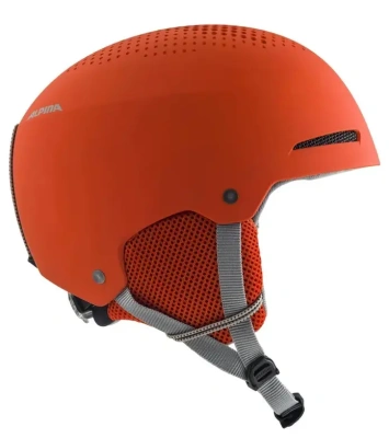 Детский горнолыжный шлем Alpina Zupo Pumpkin Orange matt от магазина Адреналин